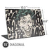 DC Comics The Joker Vintage Laughing Universal Laptop 15in (12.2 x 8.8in) Skin